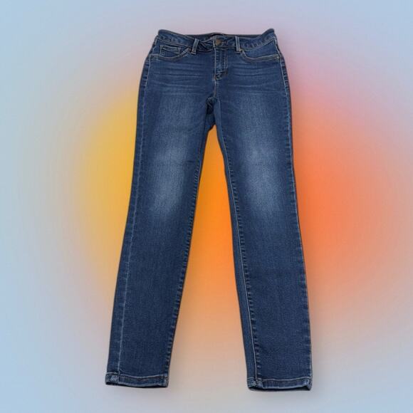 D. JEANS Women’s 6 Skinny Blue Jeans - Picture 2 of 4